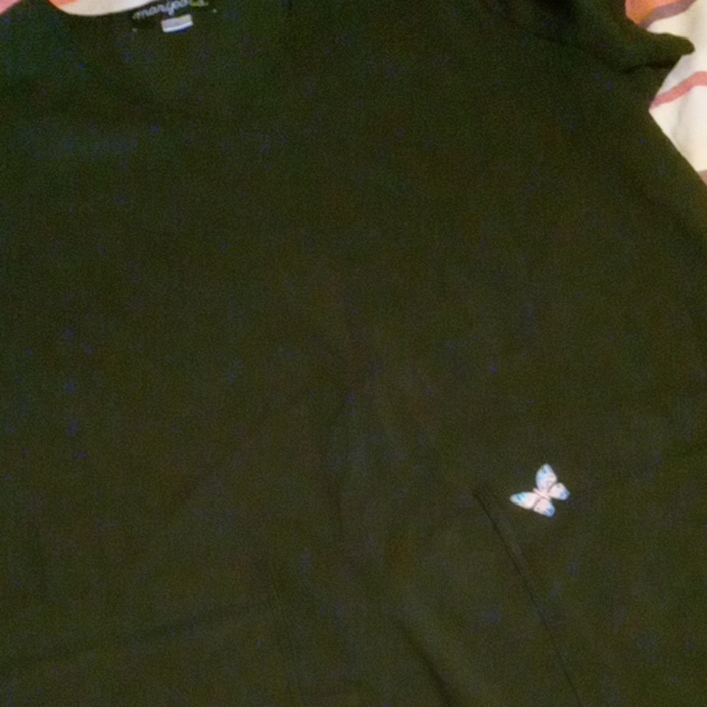 Scrub Top Size Large Brand Mariposa Good Condition - Picture 3 of 3